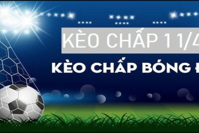 Kèo 1 1/4  là như thế nào? Điều cần biết trước khi đặt cược