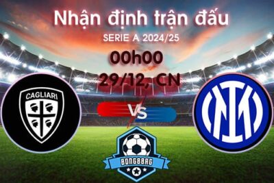 Soi kèo Cagliari vs Inter, 00h00 ngày 29/12/2024 – Serie A 2024/25