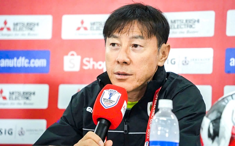 Shin Tae Yong nhận chỉ trích sau thất bại tại AFF Cup 2024