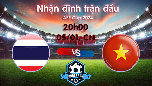 Soi kèo Thái Lan vs Việt Nam, 20h00 ngày 05/01/2025 – AFF Cup 2024